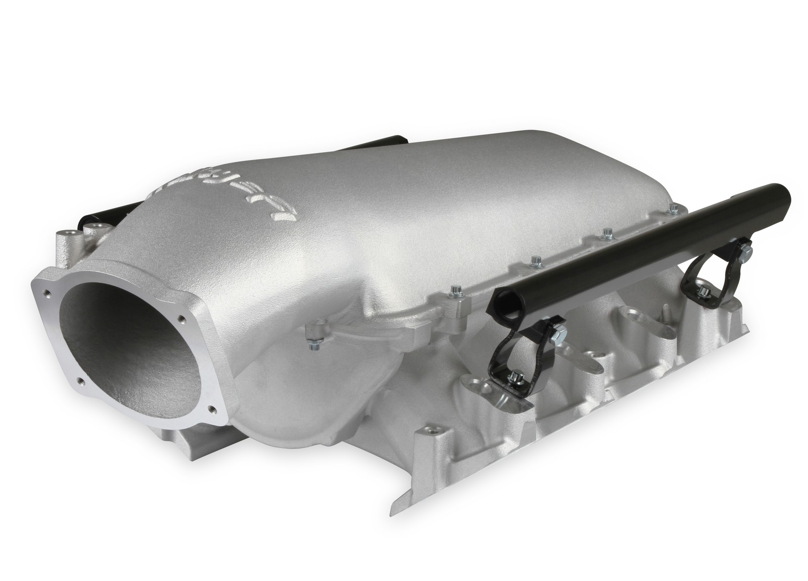Holley 300-679 Lo-Ram Intake Manifold Single Injector Satin Finish