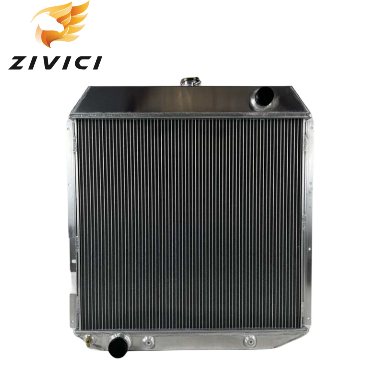 Radiator For Ford F-Series Truck Bronco V8 Engine 1977-1979 3 Row All Aluminum
