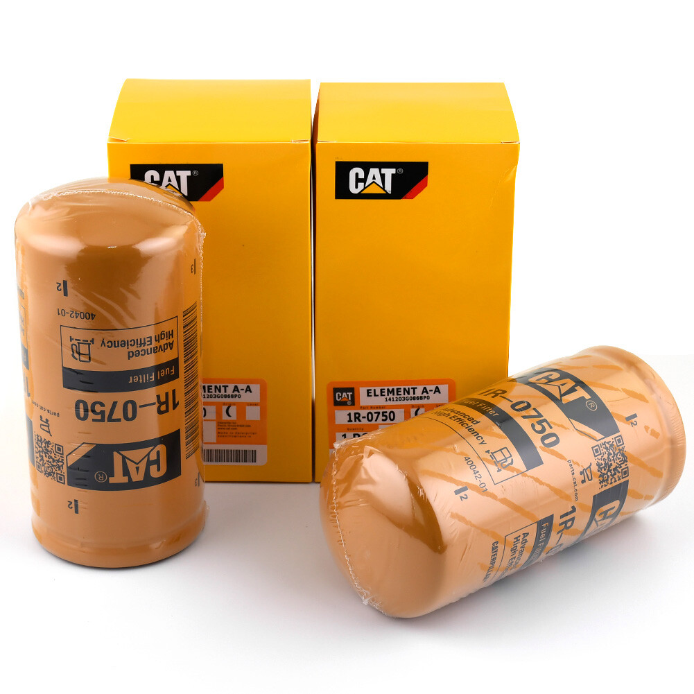 Caterpillar Filter Genuine Sealed Advanced Efficiency 1R-0750 1R0750 2PCS