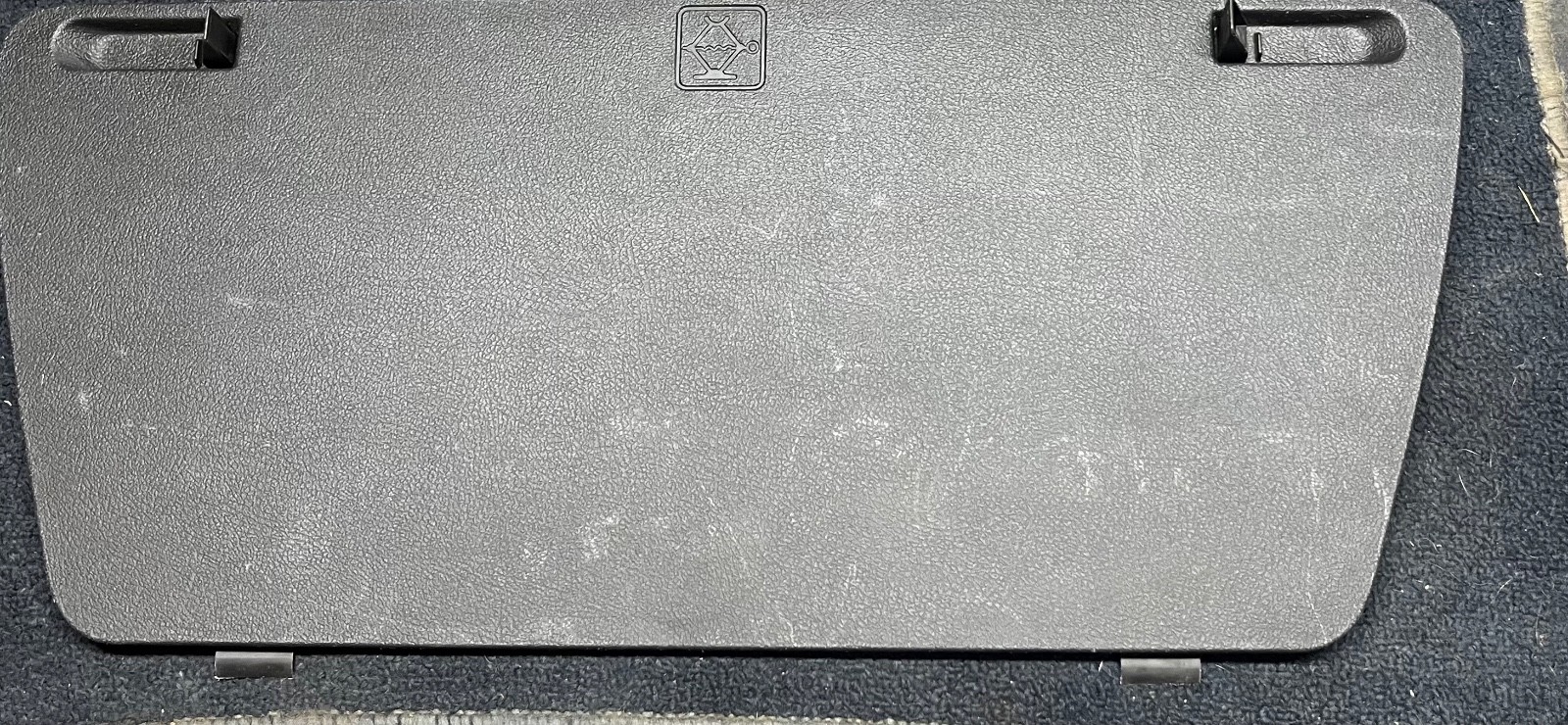 06-10 Hummer H3 Jack Storage Compartment Cover Lid Access Panel Rear Trim OEM