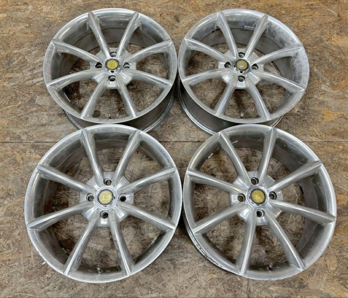 JDM Rare PIAA Eurotech 177J +45 PCD100 4-hole 4H Out of production Fit No Tires