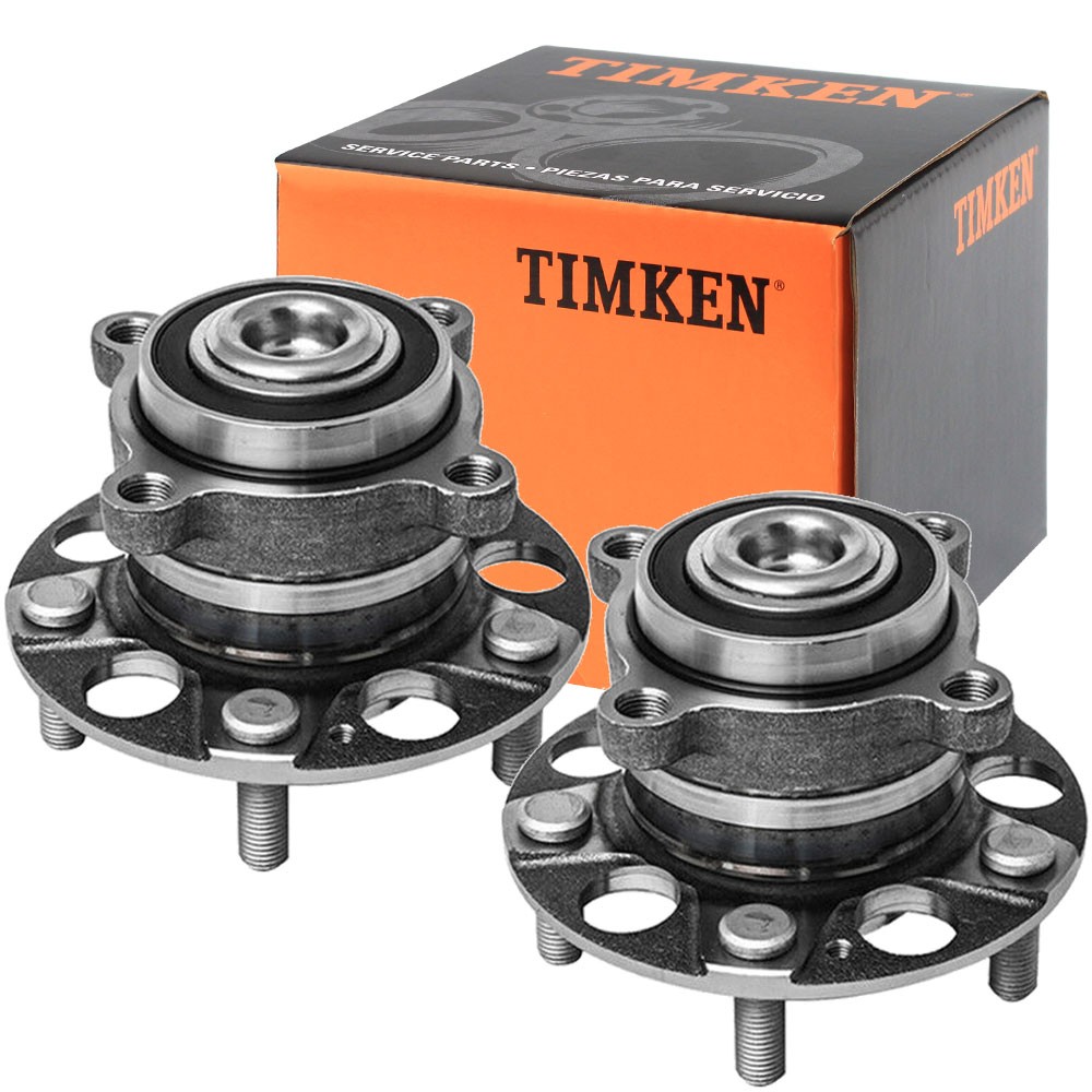 2PCS Timken Rear Wheel Hub Bearings For 2009-14 Acura TSX 2008-2012 Honda Accord