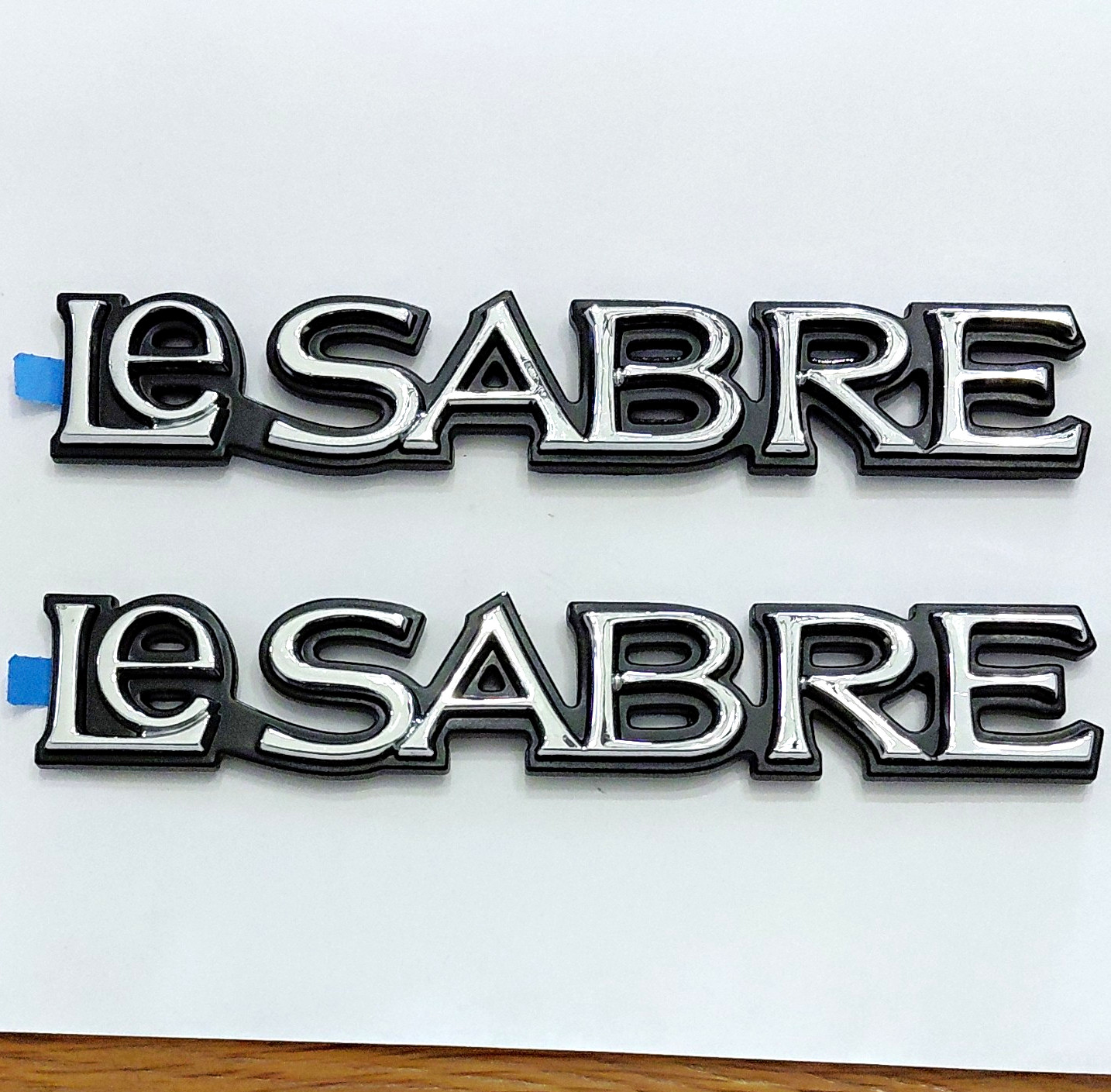 1977 to 1990 Buick LeSabre Emblems NOS OEM #20001524 Set of 2 NEW GM PIECES