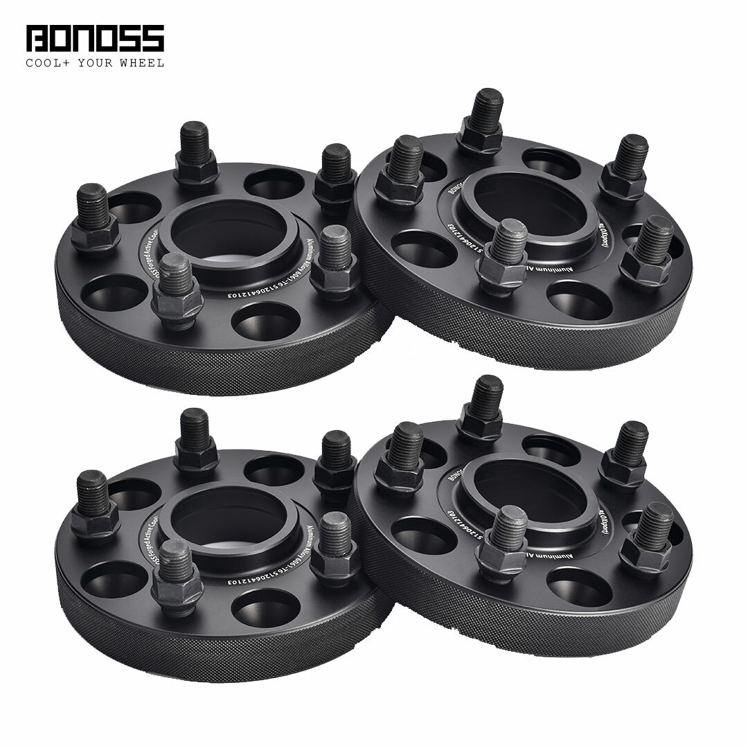 BONOSS 4x 30mm Hubcentric Wheel Spacers for Land Rover Defender 90 110 130 2019+