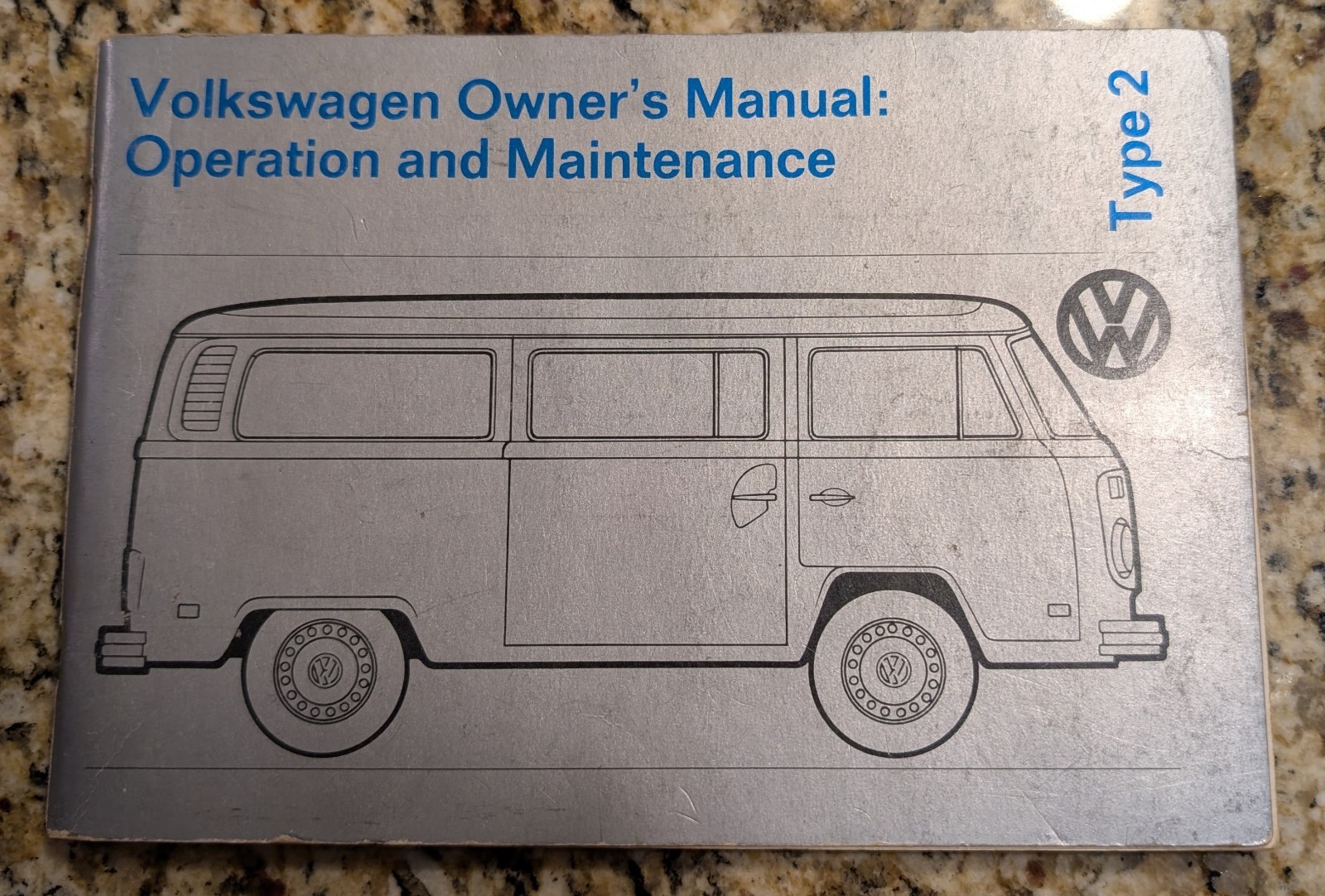 OEM 1973 Volkswagen VW Bus Type 2 Owner’s Manual + Original ID Card