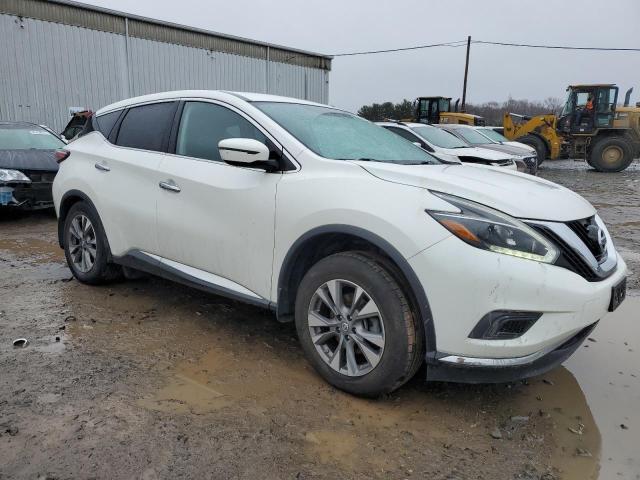 Used Wheel fits: 2018 Nissan Murano 18x7-1/2 alloy machined and painted V spoke