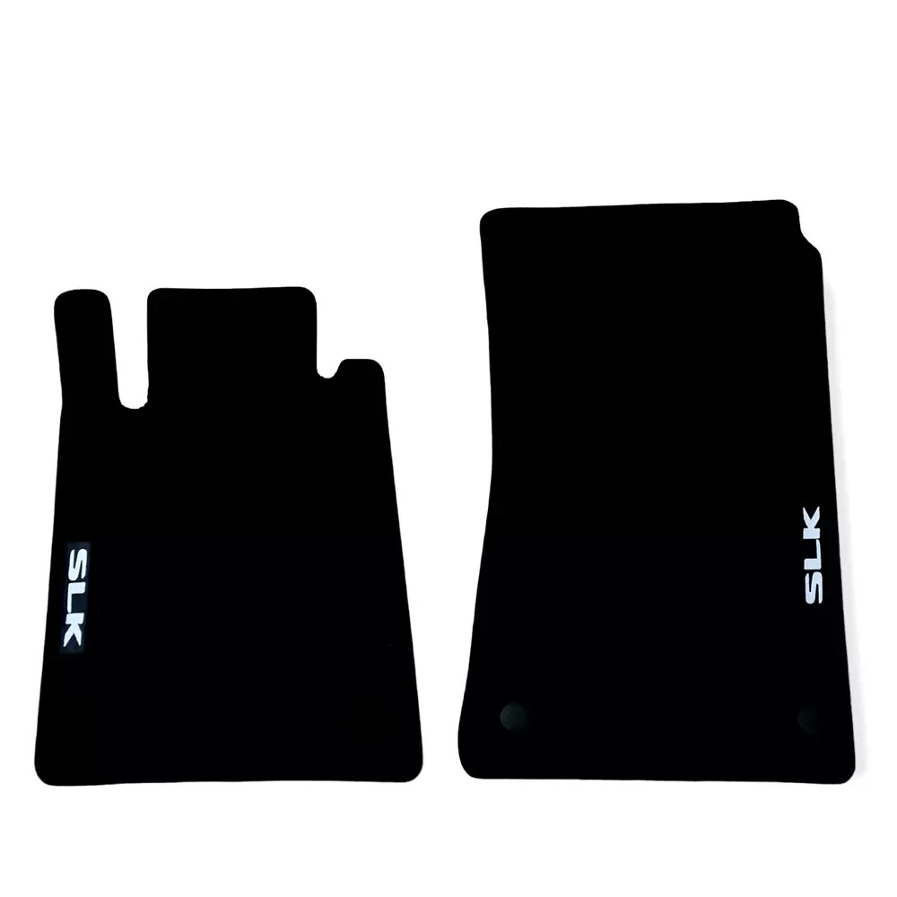 Black For AMG Mercedes SLK R171 Car Floor Mats Velour Waterproof Carpet Liners Black For AMG Mercedes SLK R171 Car Floor Mats Velour Waterproof Carpet Liners