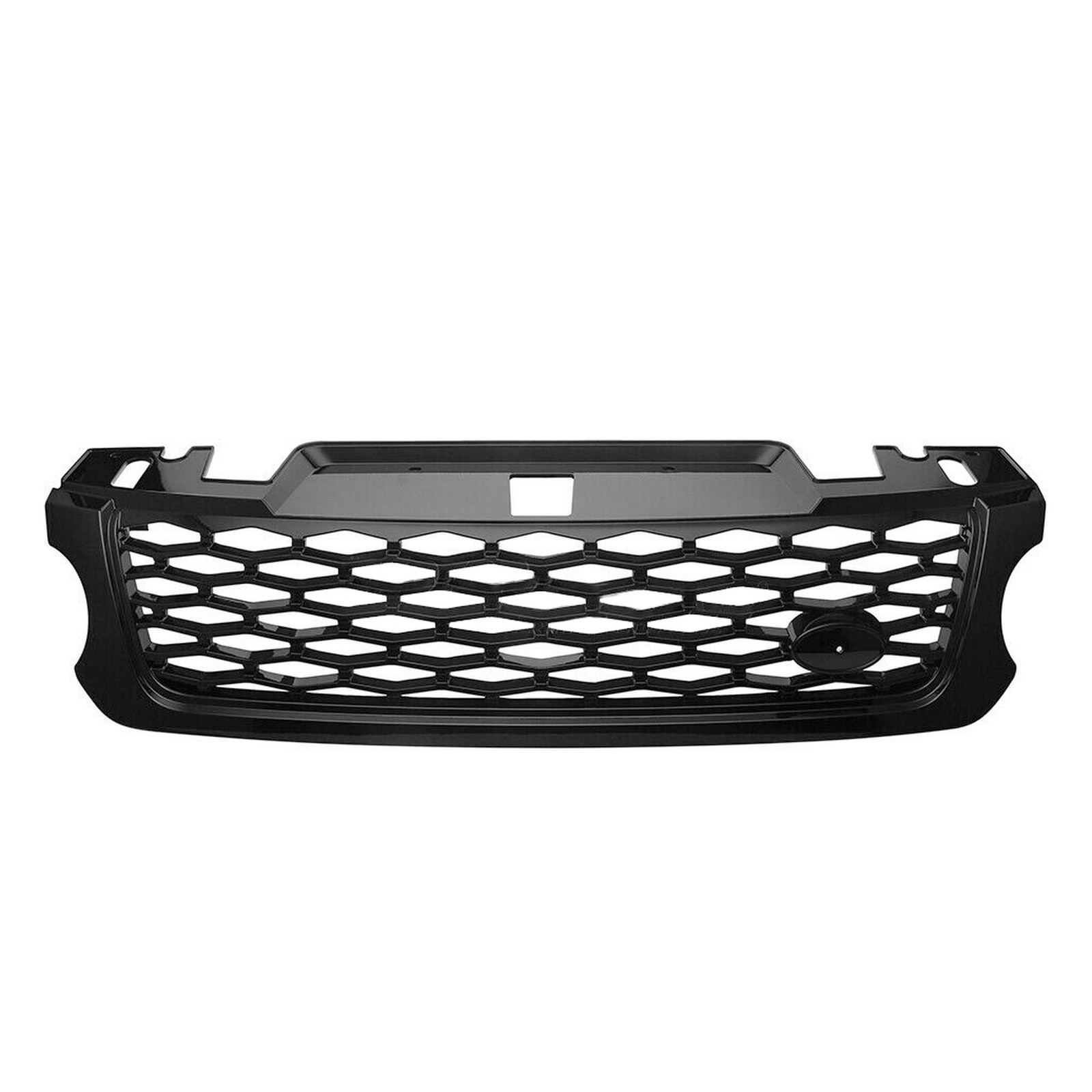 For 2014-2017 Land Rover Range Rover Sport SVR Style Front Grille Glossy Black