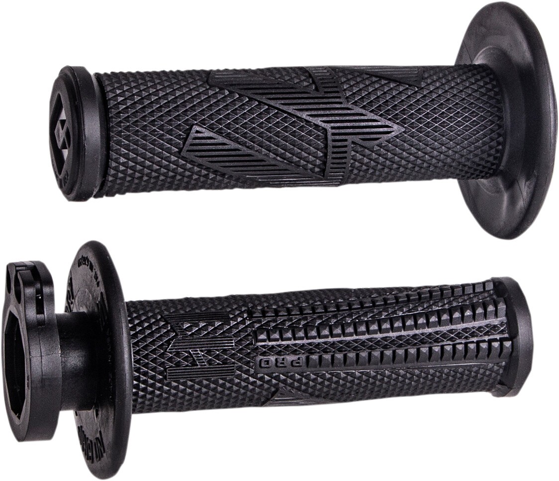ODI Emig2 Pro V2 Lock-On Grips Black/Black for 7/8