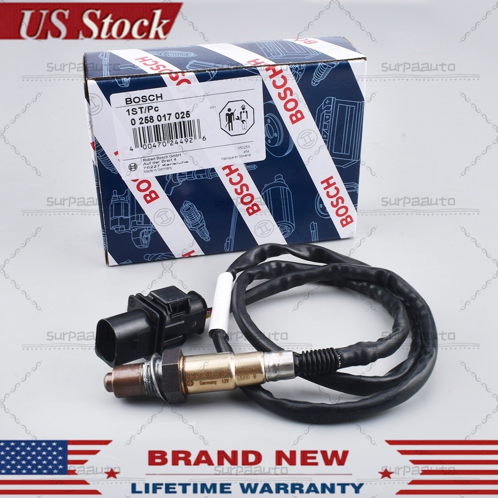 Bosch 0258017025 LSU4.9 O2 UEGO Wideband Oxygen Sensor For PLX AEM# 30-2004 USA Bosch 0258017025 LSU4.9 O2 UEGO Wideband Oxygen Sensor For PLX AEM# 30-2004 USA