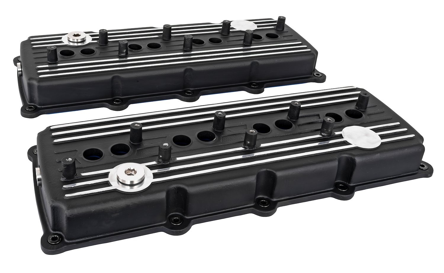 JEGS Cast Aluminum Valve Covers for 5.7L, 6.1L, 6.4L Gen III Hemi Engines
