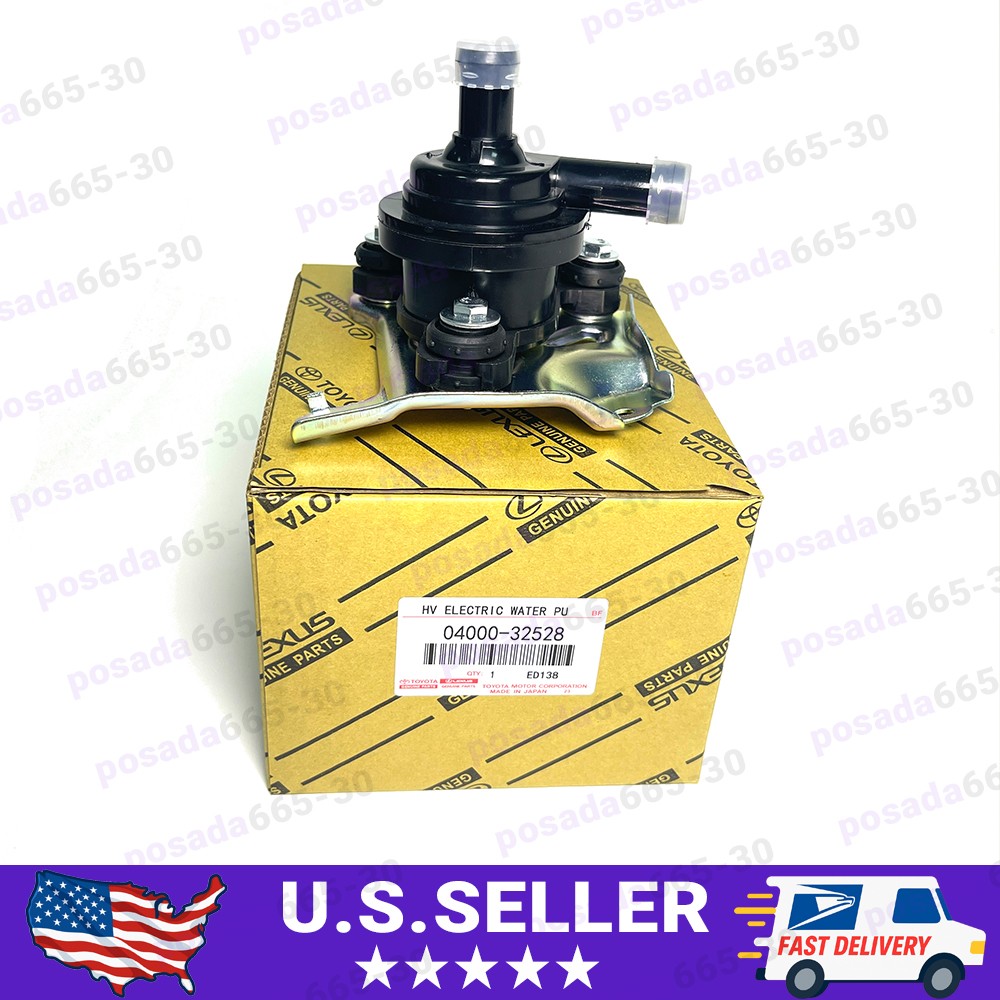 04-09 PRIUS HYBRID SYSTEM WATER PUMP GENUINE TOYOTA NEW 04000-32528