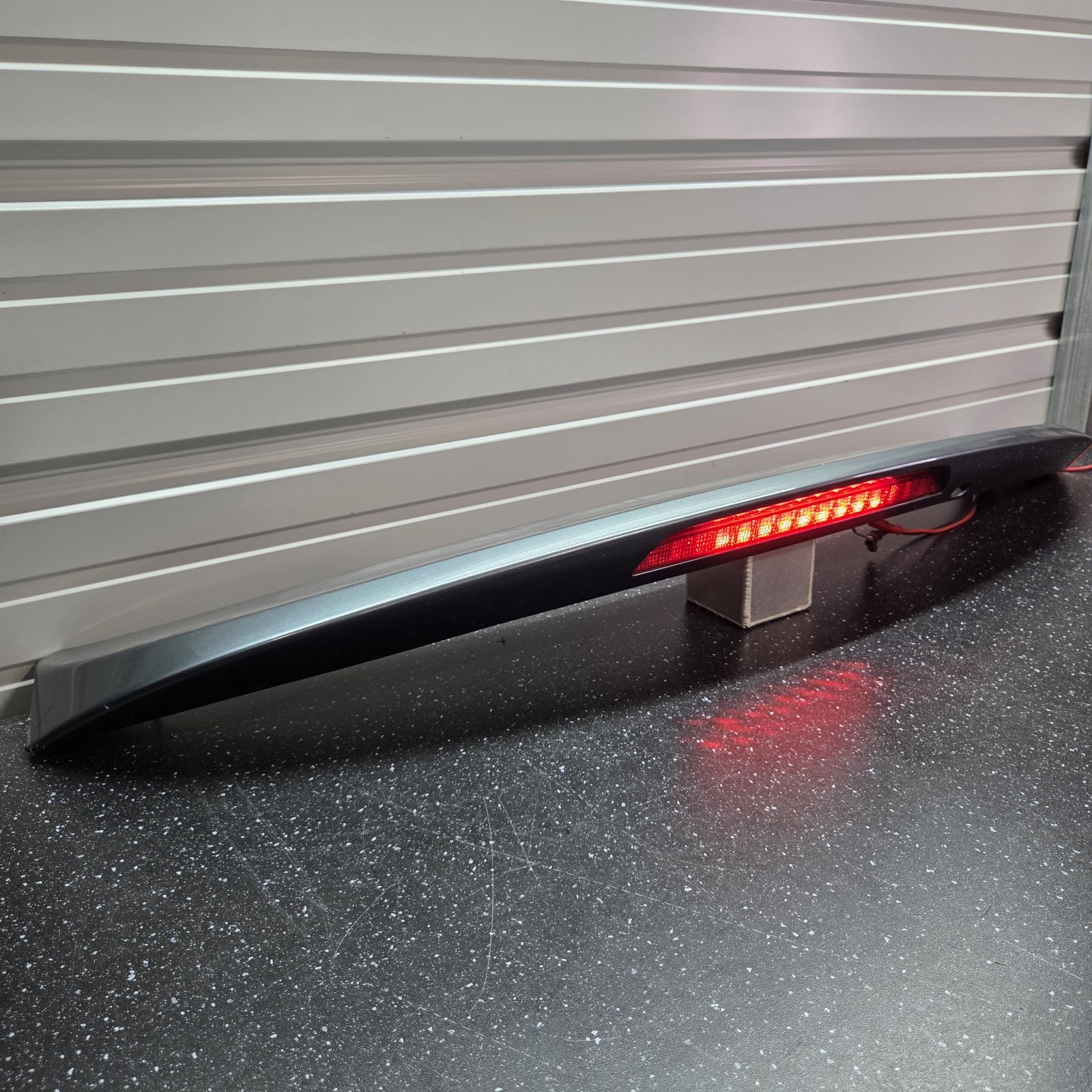 2007-2015 Mazda CX-9 Rear Liftgate Spoiler Wing 3rd Brake Light OEM Sliver Blue