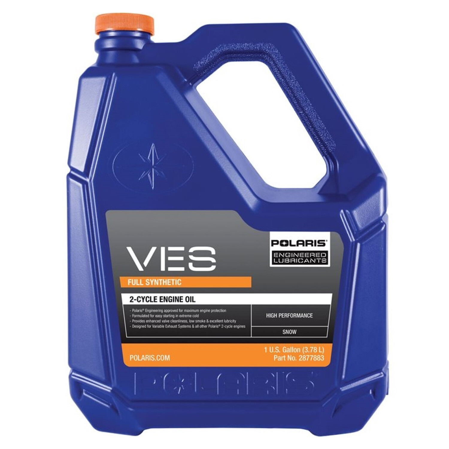 Polaris Snowmobile New OEM VES Full Synthetic 2-Cycle Oil, 2-Stroke, 2877883