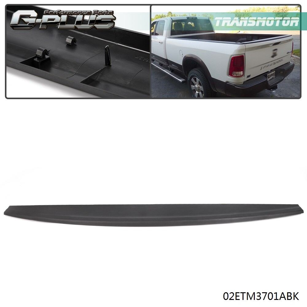 Fits 2009-2018 Dodge Ram 1500 2500 3500 Tailgate Cover Molding Top Cap Protector