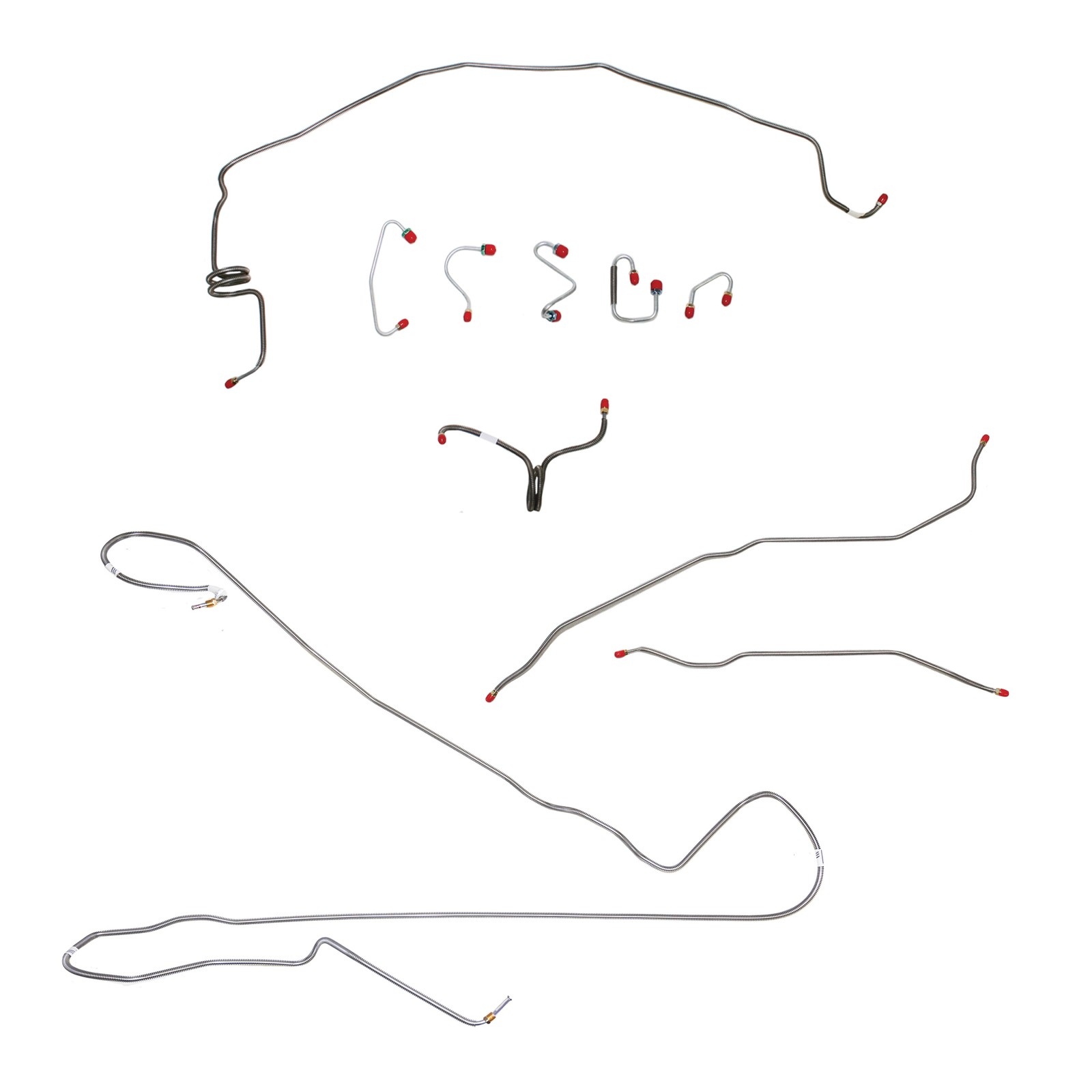 Complete Brake Line Kit Fits 70 Camaro Power Disc non-Armored Prop-CBK0254OM Complete Brake Line Kit Fits 70 Camaro Power Disc non-Armored Prop-CBK0254OM