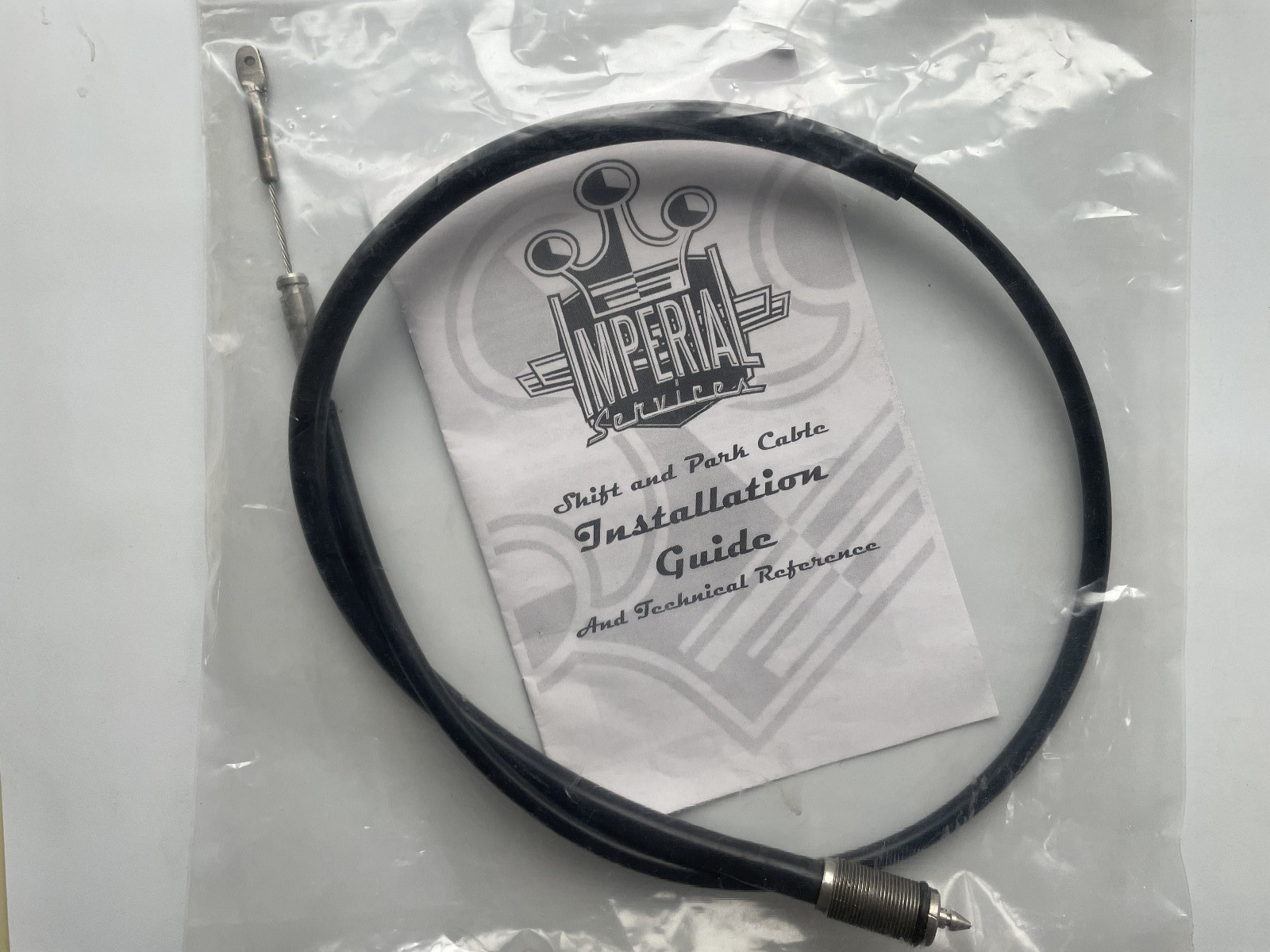 NEW 1962-64 Mopar A/B Body Push Button Transmission Shift Cable NEW 1962-64 Mopar A/B Body Push Button Transmission Shift Cable