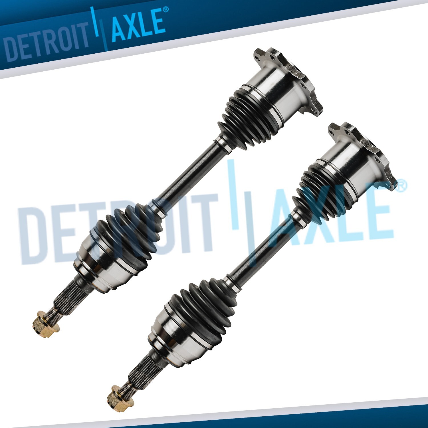 4WD 6-Lug Front CV Axle Shafts for Chevy GMC Silverado Sierra 1500 Tahoe Yukon