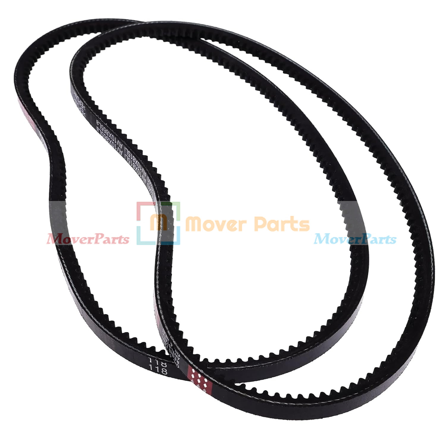 2PCS Alternator Belt 6686683 for Bobcat Track Loader MT52 MT55 MT85
