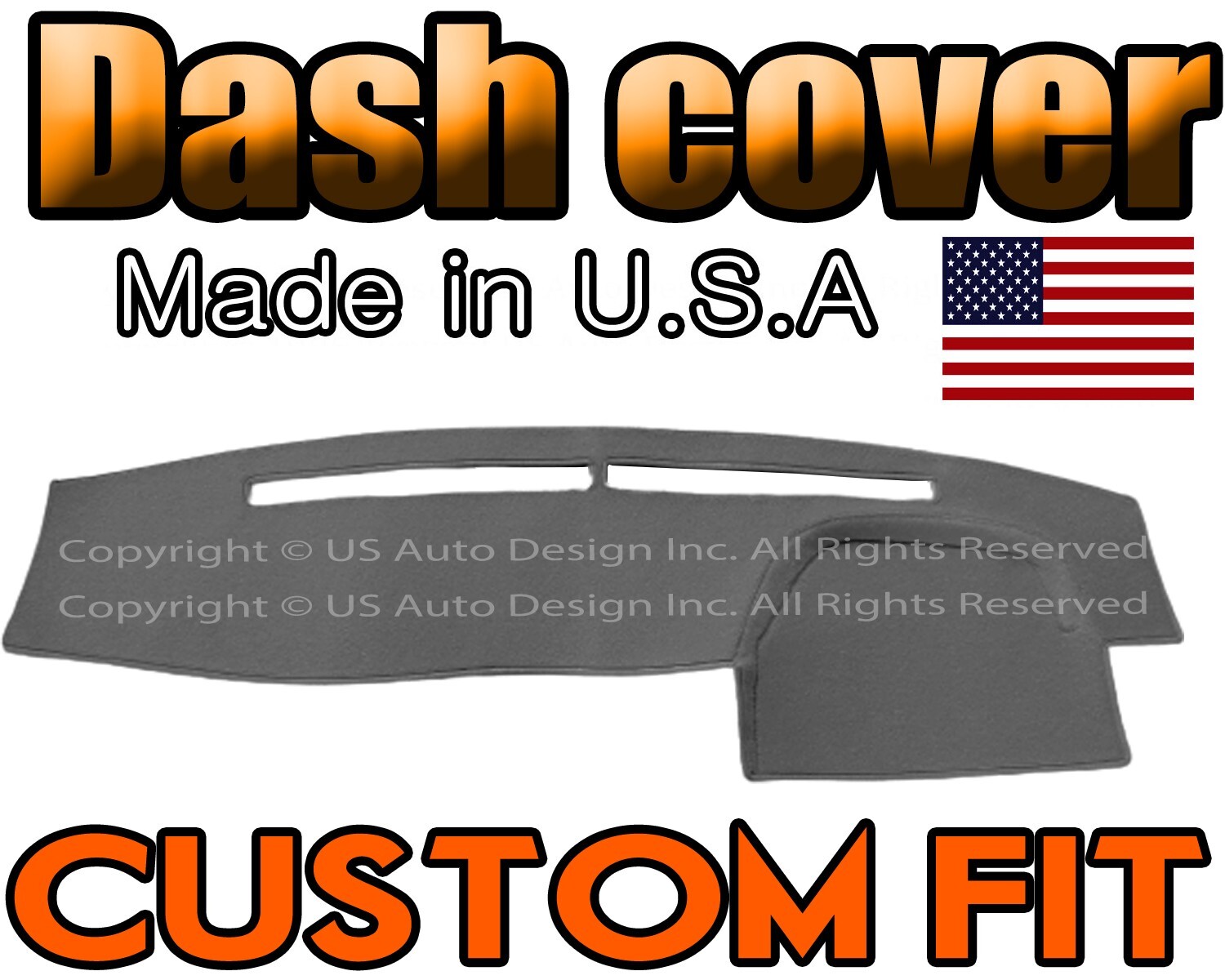 fits 1995-1997  TOYOTA TACOMA  DASH COVER MAT DASHBOARD PAD /  CHARCOAL GREY
