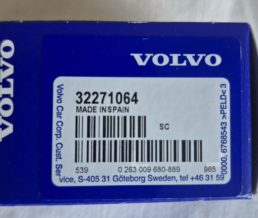 20-25 Volvo XC60 XC90 O Polestar Bumper Parking Distance Sensor OEM 32271064 New 20-25 Volvo XC60 XC90 O Polestar Bumper Parking Distance Sensor OEM 32271064 New