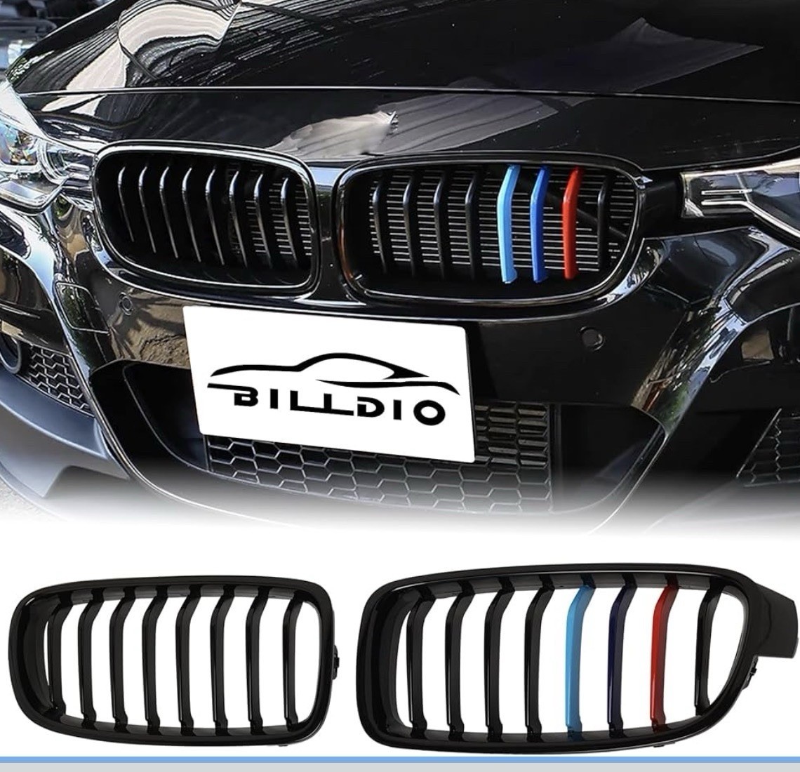 BILLDIO F30 Grille - Front Kidney Grill Color Grille Compatible With 2012-2018