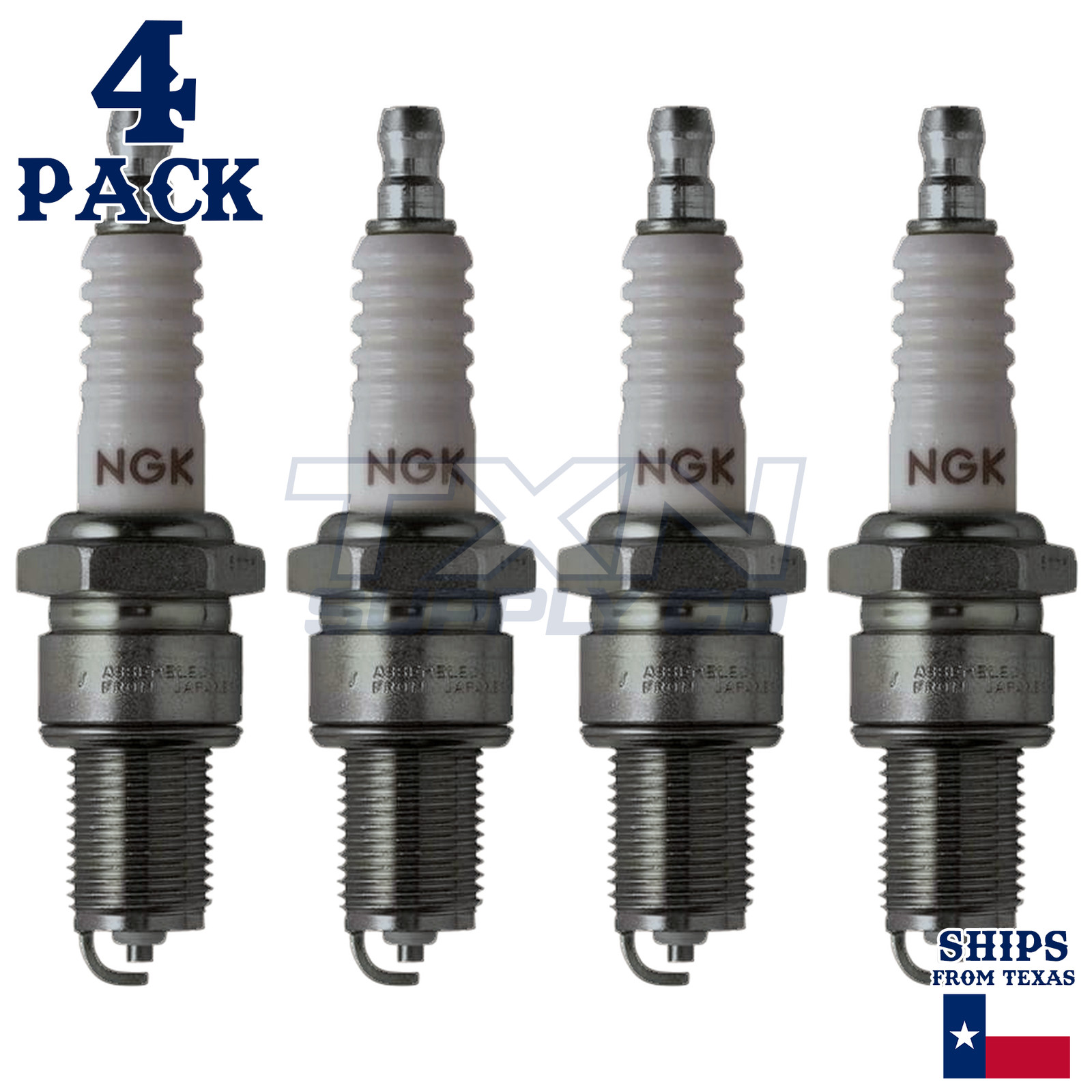 NGK 7333 Spark Plugs 4 Pack