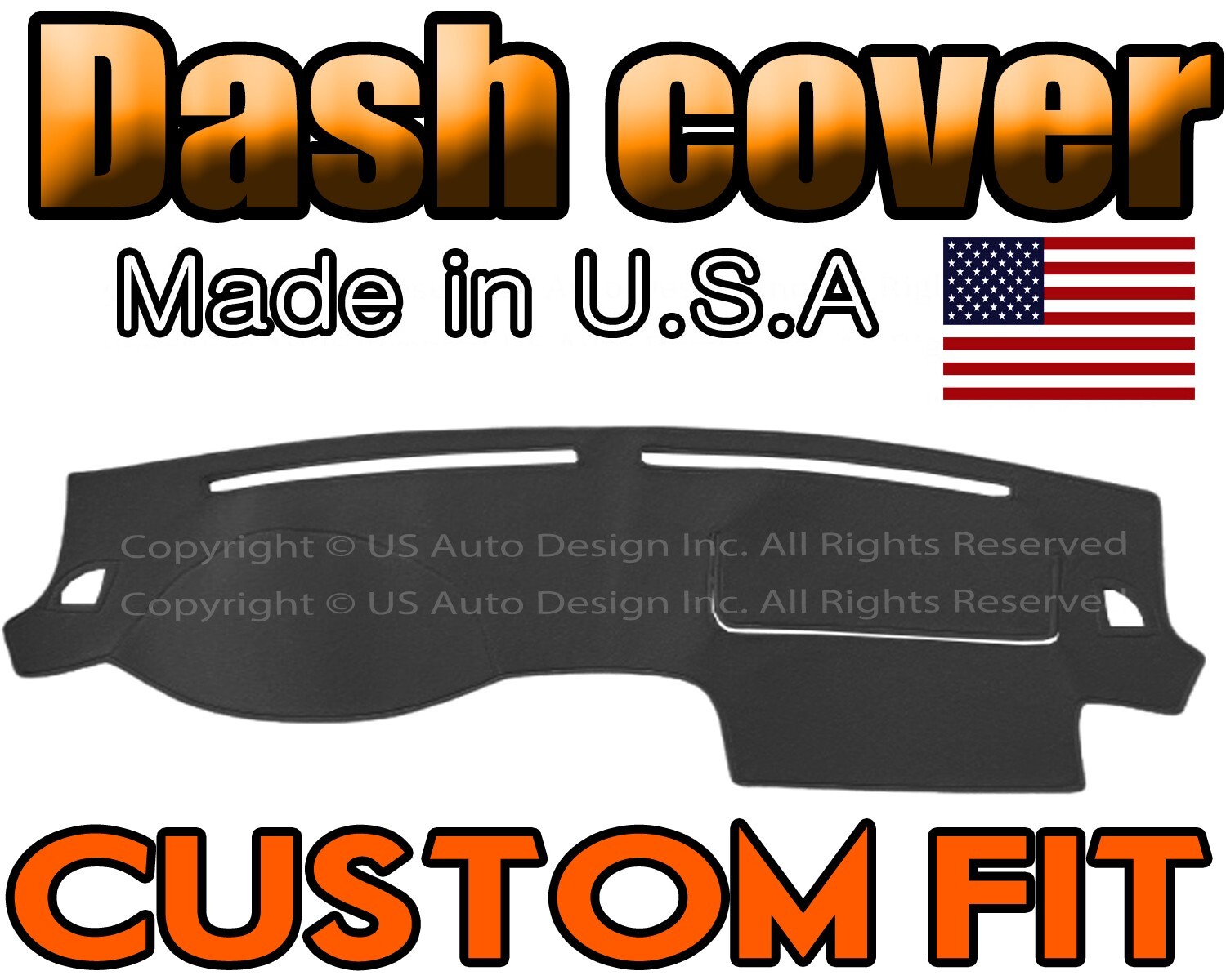 fits 1994-1997   HONDA  ACCORD   DASH   COVER   MAT  DASHBOARD  PAD /  BLACK 