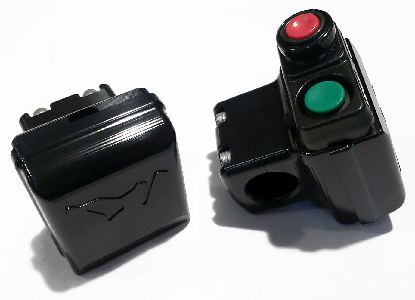 Billet Aluminum Switch Housing - Kawasaki JS