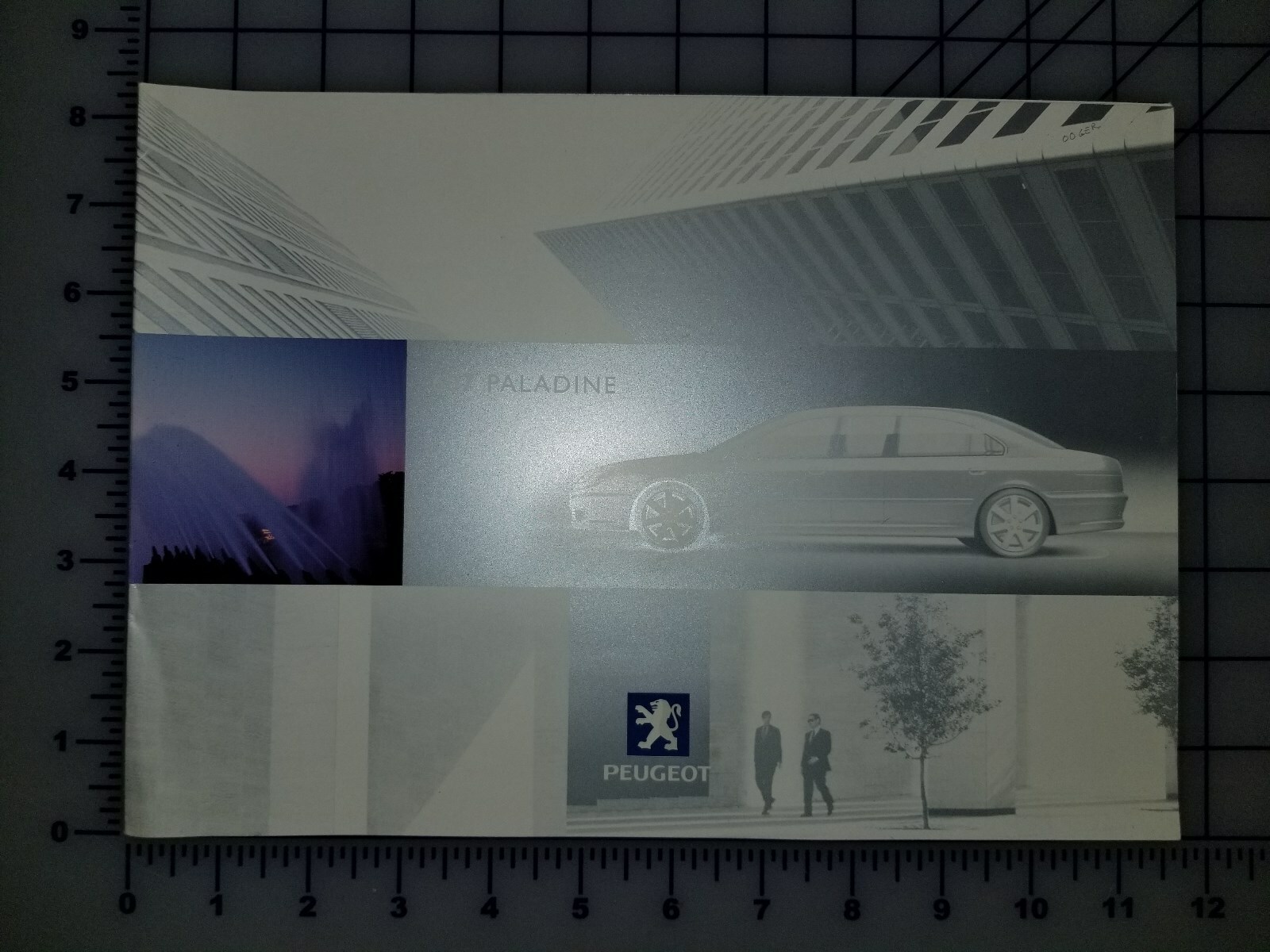2000 Peugeot 607 Paladine Brochure German 2000 Peugeot 607 Paladine Brochure German