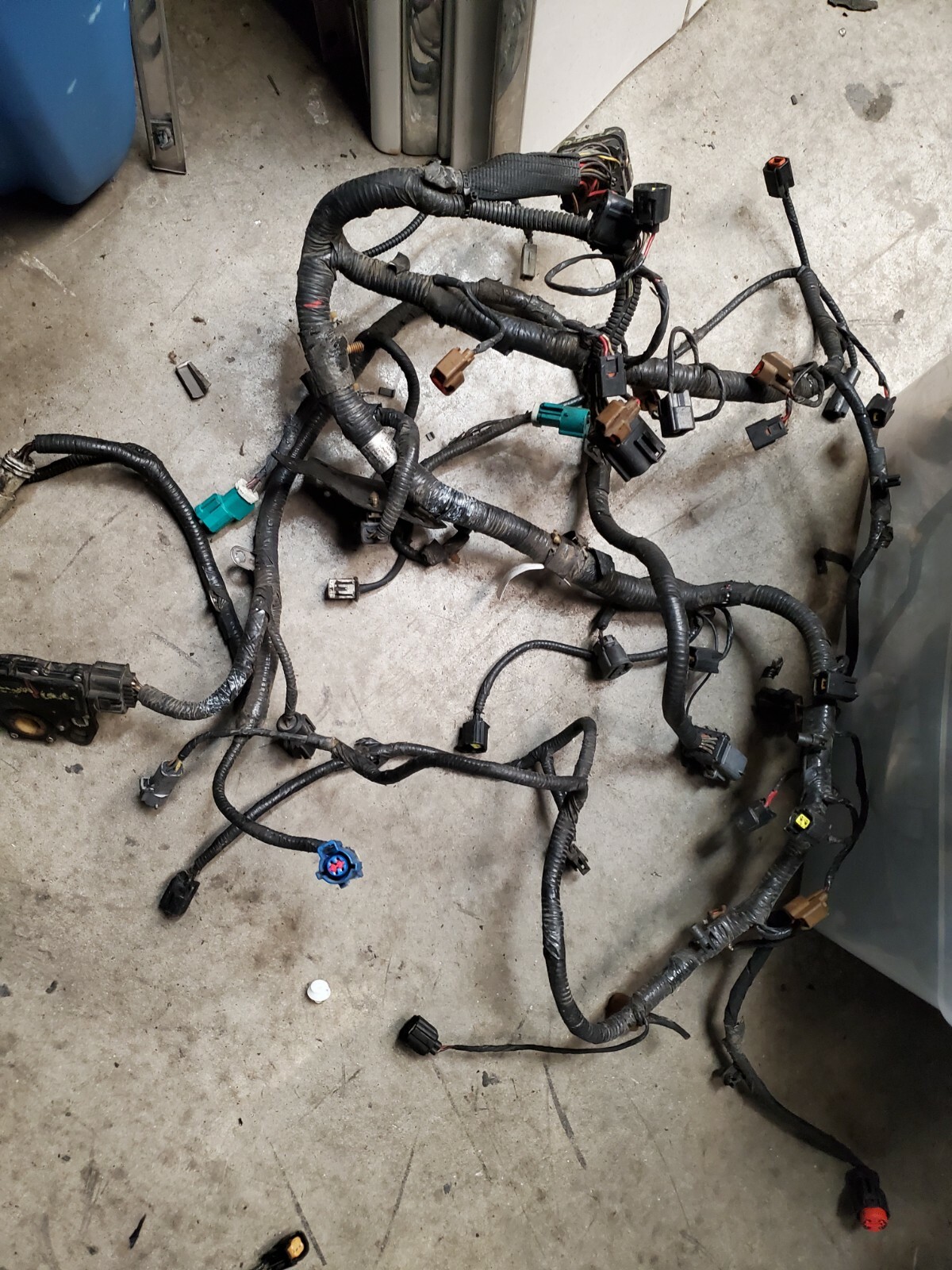 1994 1995 1996 1997 1998 1999 CADILLAC DEVILLE ENGINE WIRE HARNESS