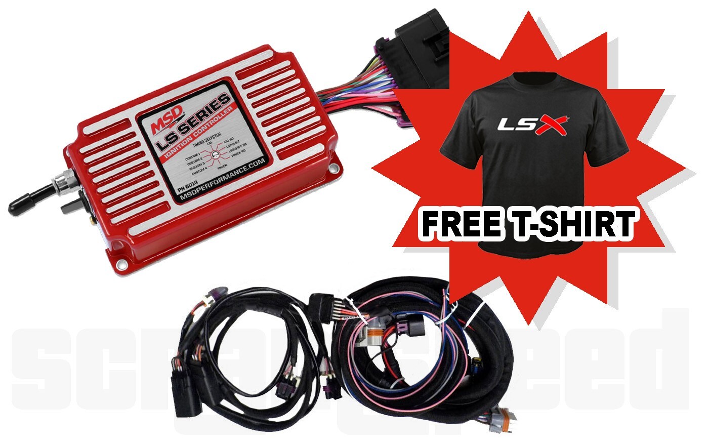 MSD 6014 LS Digital Ignition Box Carb Swap LS1 LS2 LS3 LS6 LS7 LSX Carburetor