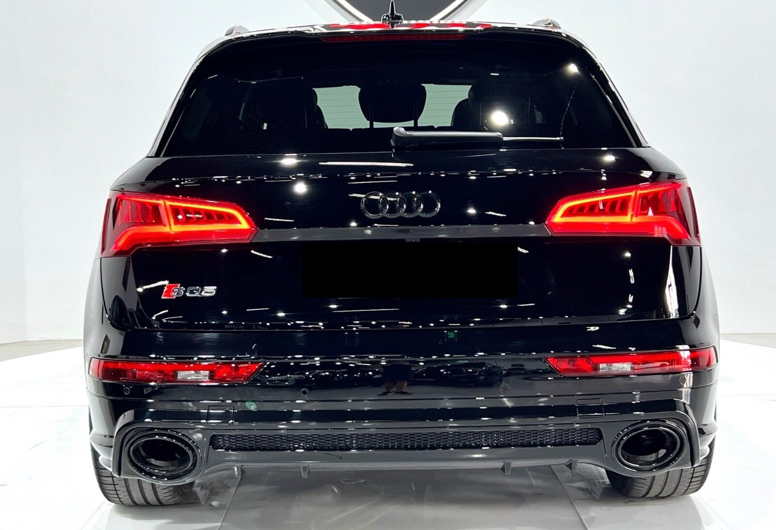 BKM RS Style RSQ5 Rear bumper Diffuser Set Fit Audi SQ5 S-Line 2018+ B9