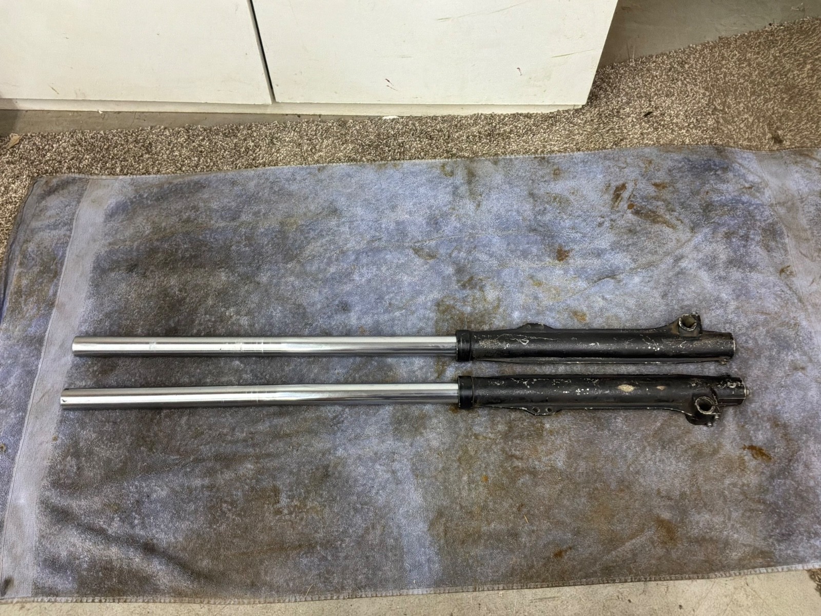 1979 1980 ? Husqvarna 125 250 390 Front Forks 35mm Vintage Ahrma MX Calvmx