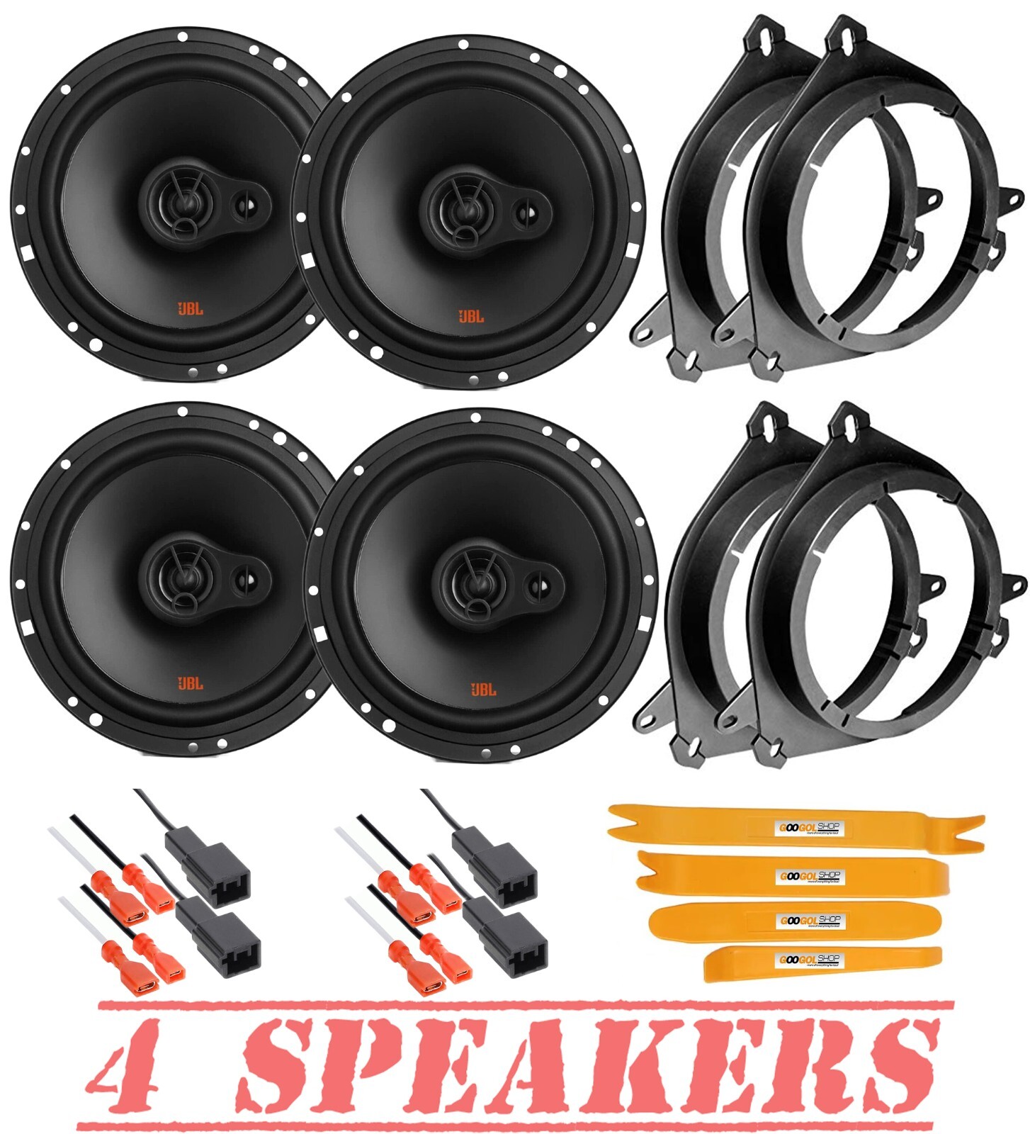 JBL Stage2 3-Way 250 Watts 6.5\