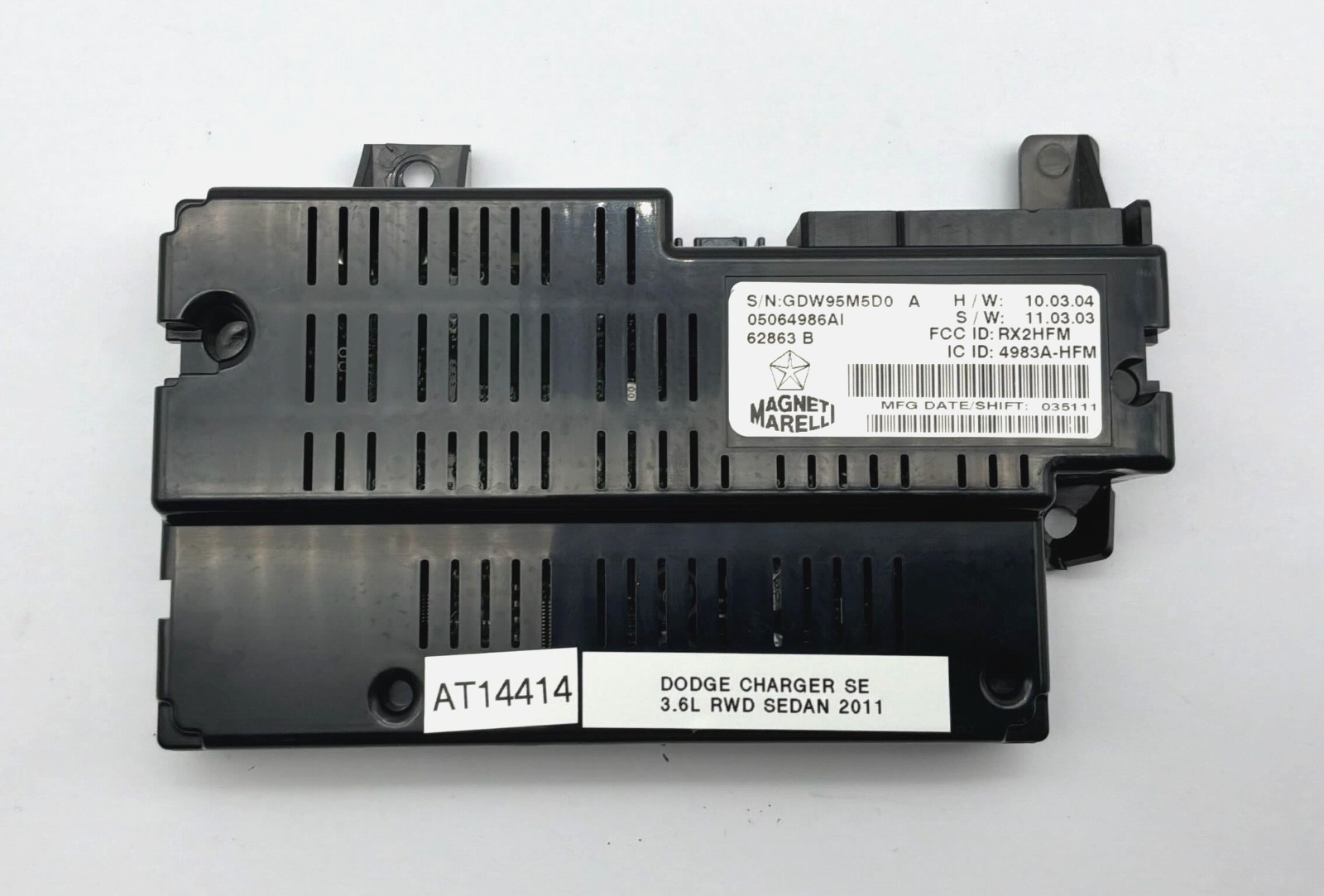 OEM 11-14 Dodge Charger SE Journey 300 Telematics Bluetooth Control Module Unit