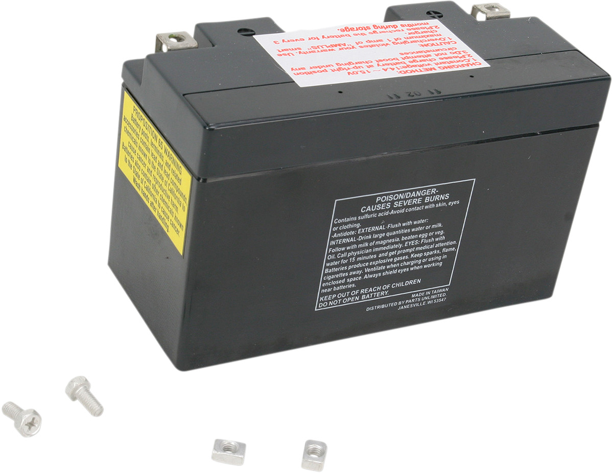 PARTS UNLIMITED - AGM Battery YT7B-BS CT7B-4 | 2113-0218 PARTS UNLIMITED - AGM Battery YT7B-BS CT7B-4 | 2113-0218