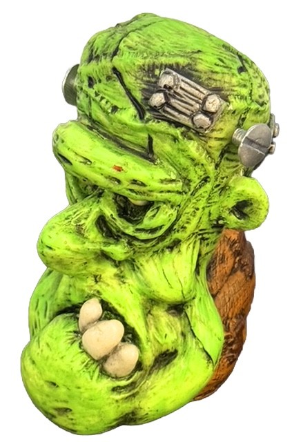 VRHTF VTG NHRA SIGNED ED ROTH RAT FINK STYLE FRANKENSTEIN RAT ROD SHIFT KNOB