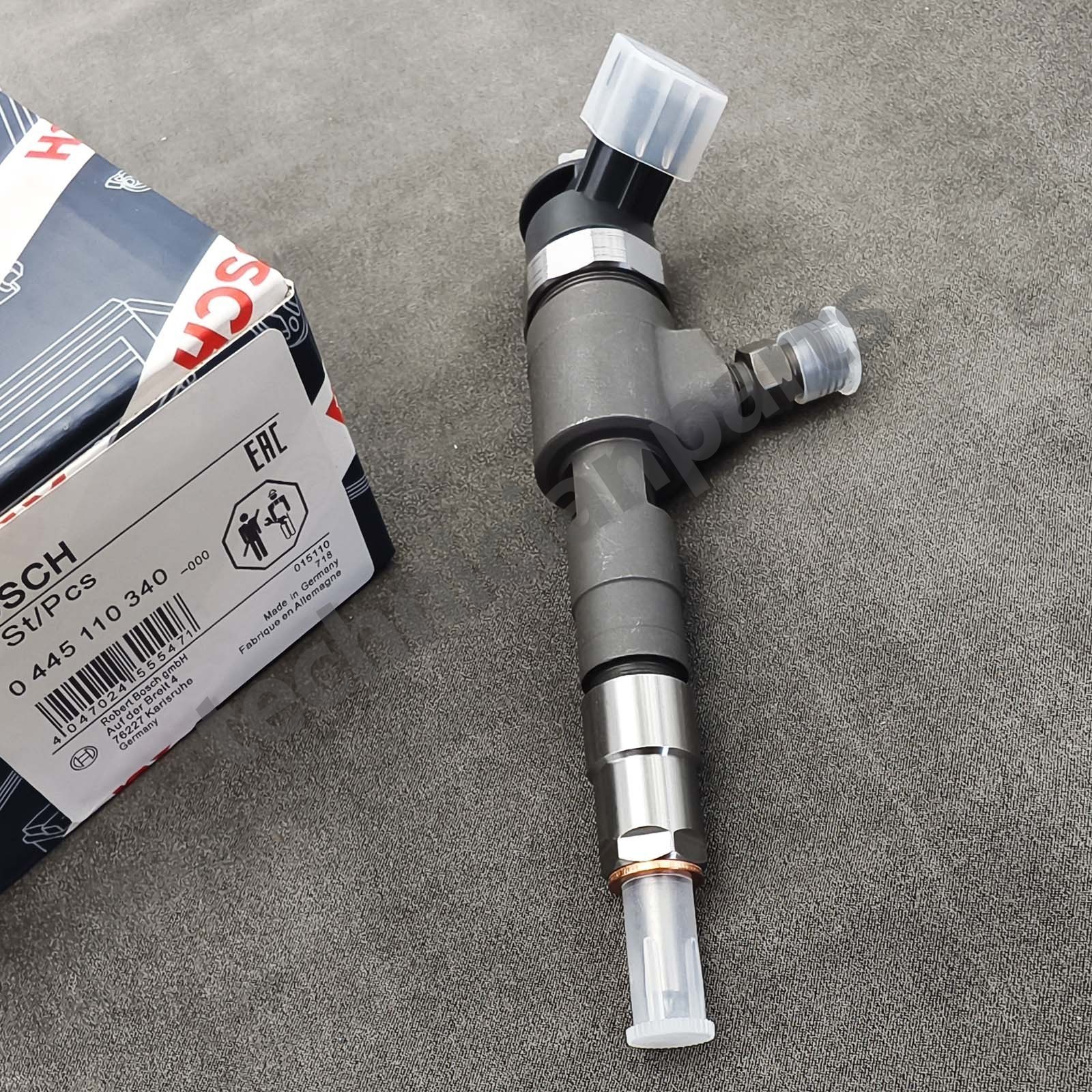 1pcs New Fuel Injector for 0445110340 Citroen Dispatch Peugeot Partner 1.6 HDI