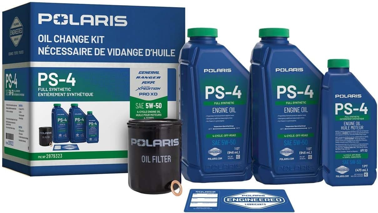 Polaris Ranger XP 1000 SXS UTV Oil Change Kit Polaris Ranger XP 1000 SXS UTV Oil Change Kit