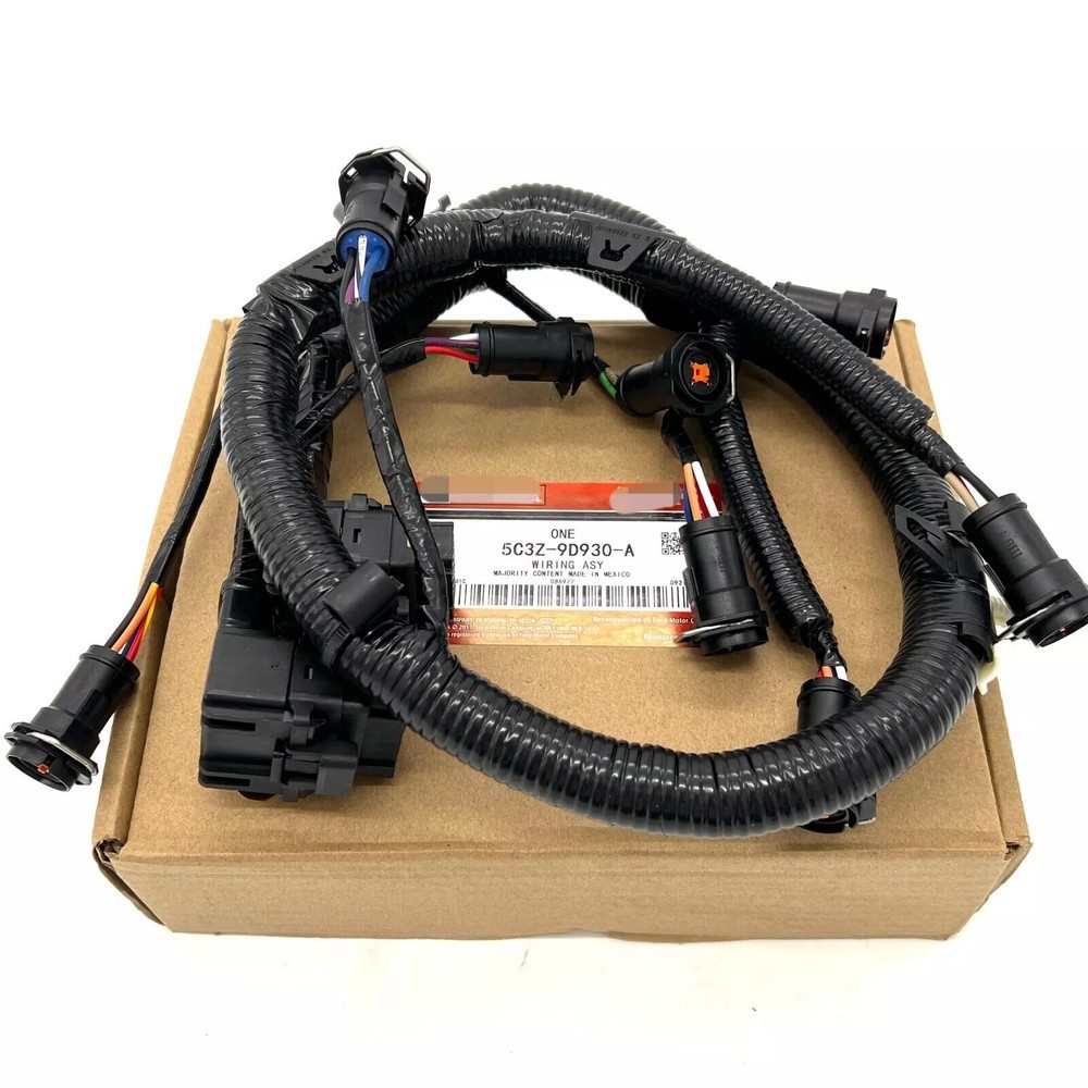 OEM 5C3Z9D930A Powerstroke FICM Fuel Injector Module Wiring Harness For F 6.0L