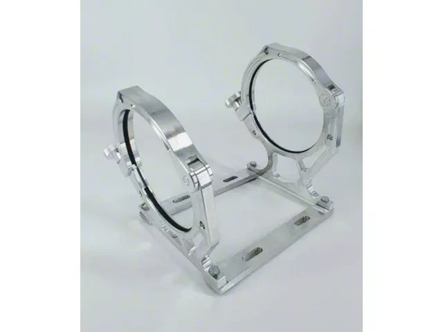 Billet Aluminum Nitrous Bottle Bracket. Fits Single 10/15 lb. & 12 lb.