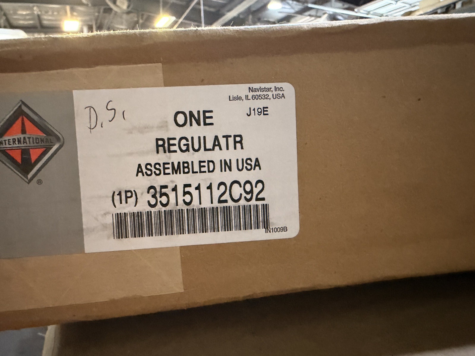 Navistar International Front Left-Hand (Driver Side) Power Window Regulator 