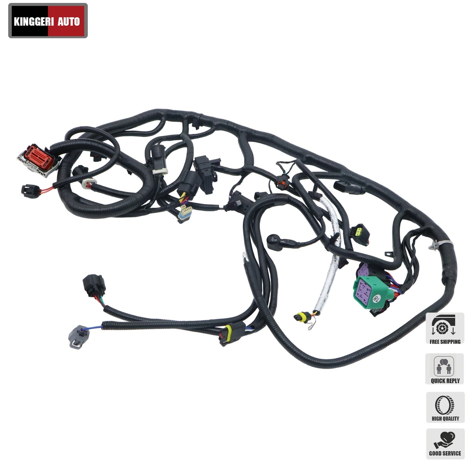 NEW Engine Wiring Harnes For 03-04 Ford Super Duty F250 F350 6.0Ls 3C3Z12B637BA NEW Engine Wiring Harnes For 03-04 Ford Super Duty F250 F350 6.0Ls 3C3Z12B637BA