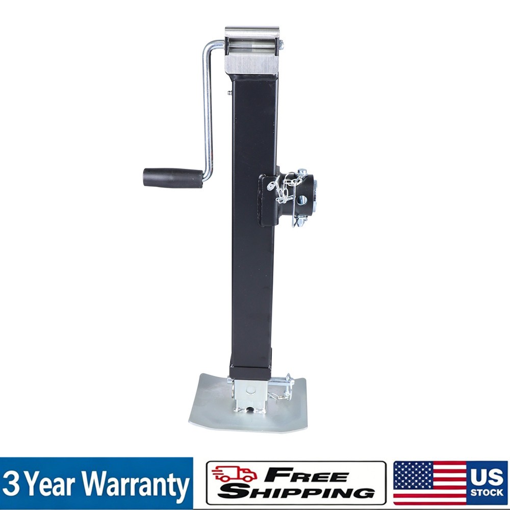 7000lbs Lift Heavy Duty Weld On Square Trailer Jack 8000lbs Support 15\