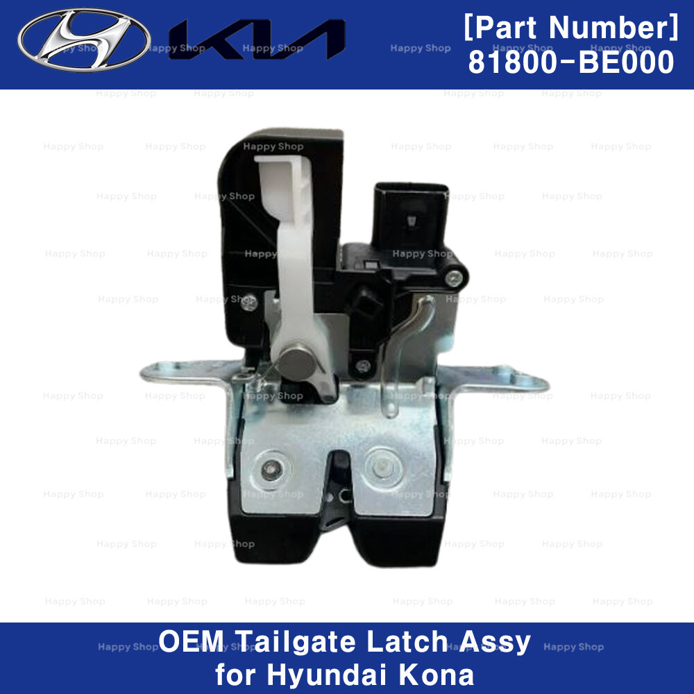 81800BE000 Genuine Tailgate Latch Assy *Non Auto Type* for Hyundai Kona 2024