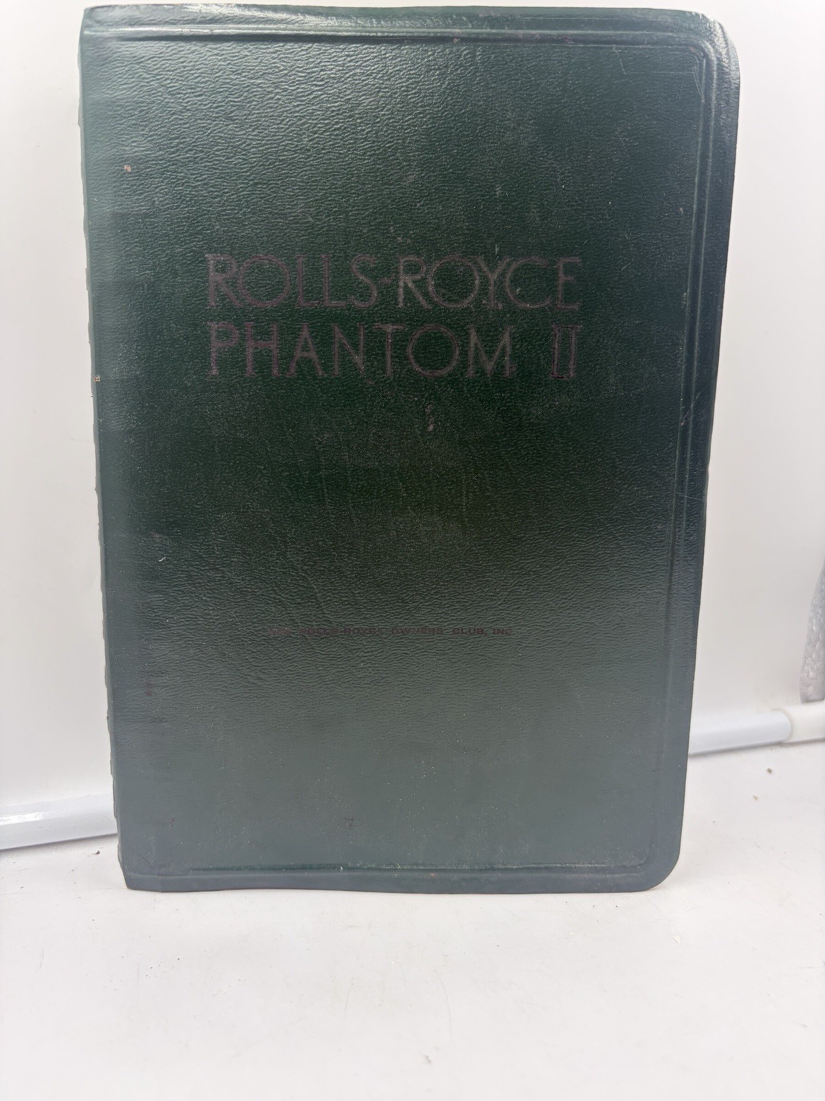 1962 Rolls Royce Handbook For Phantom II 40-50 H.P. Part One. Water Damage