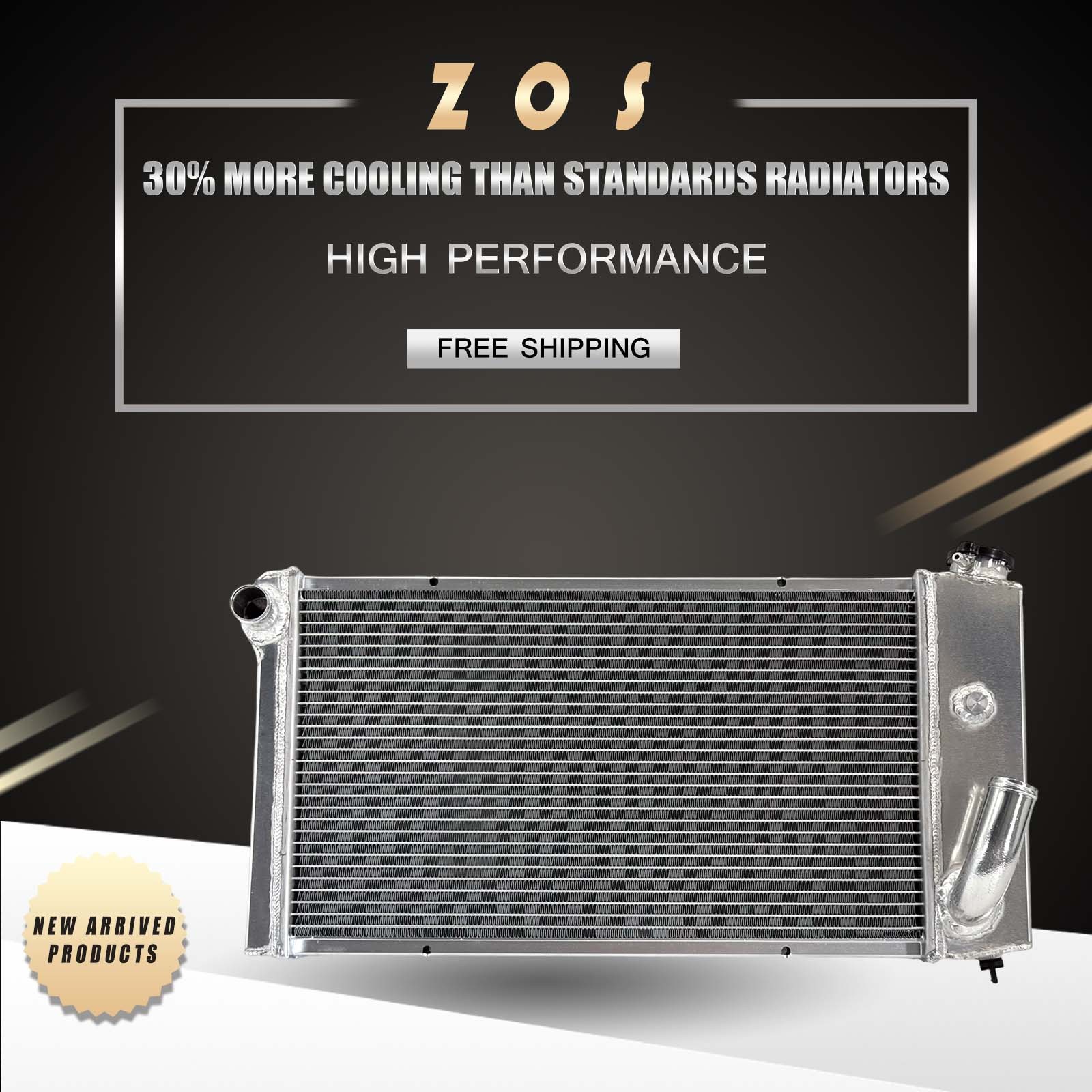 4Row Radiator For Chevrolet Vega 1971-1977 Pontiac Astre 1975-1976 L4 MT