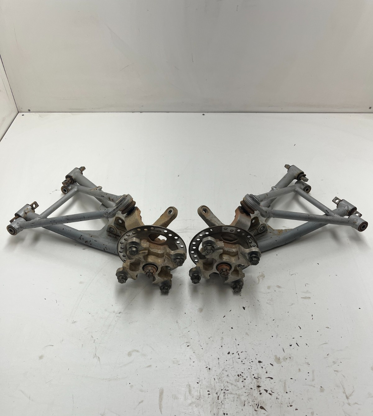 08-14 Kawasaki Kfx 450 r KFX450R OEM GOOD Spindle A Arm Control Hub L R Steerin