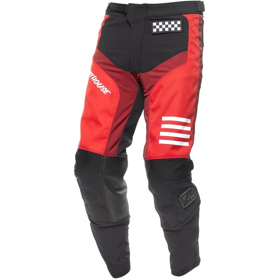 Fasthouse 2024 Grindhouse Pants - Mod - Red/Black, 44 300001-40-44